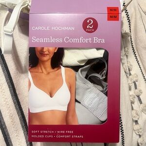 Medium Carole Hockman Seamless Bras (2 pack)